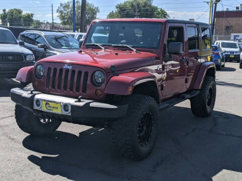 2012 Jeep Wrangler Unlimited for sale at New Wave Auto Brokers & Sales in Denver CO