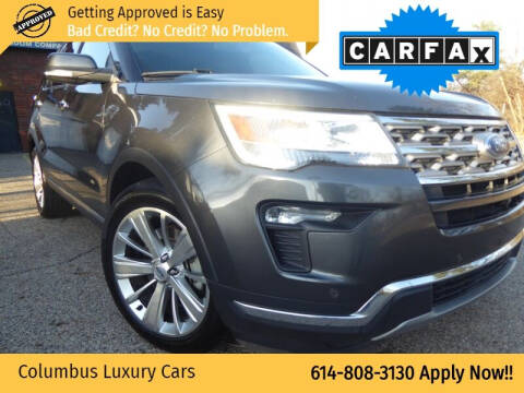 2019 Ford Explorer for sale at Columbus Luxury Cars in Columbus OH