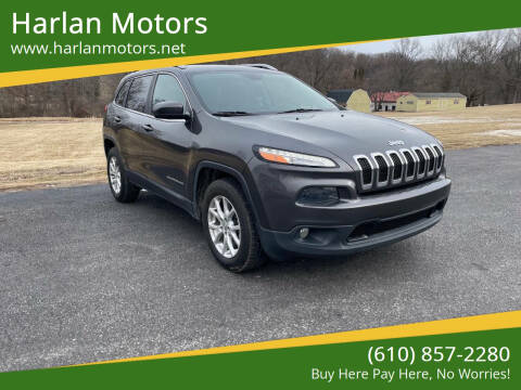 2016 Jeep Cherokee for sale at Harlan Motors in Parkesburg PA