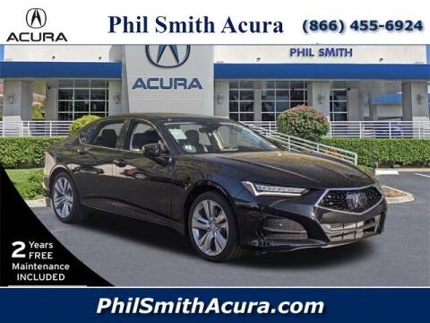 2023 Acura TLX for sale at PHIL SMITH AUTOMOTIVE GROUP - Phil Smith Acura in Pompano Beach FL