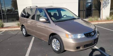 2003 Honda Odyssey for sale at CONTRACT AUTOMOTIVE in Las Vegas NV