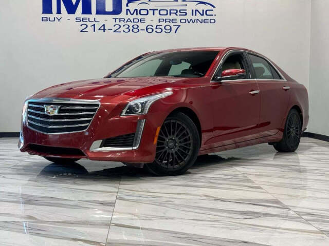 2017 Cadillac CTS for sale at IMD MOTORS, INC in Dallas, TX