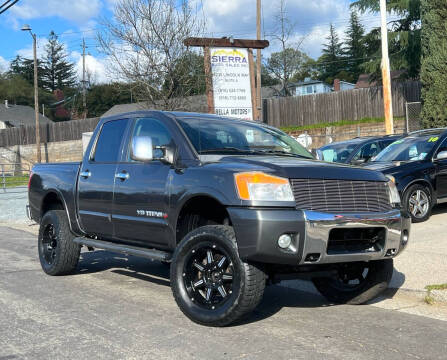 2008 Nissan Titan for sale at Sierra Auto Sales Inc in Auburn CA