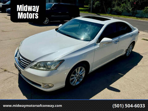 2012 Lexus ES 350 for sale at Midway Motors in Conway AR