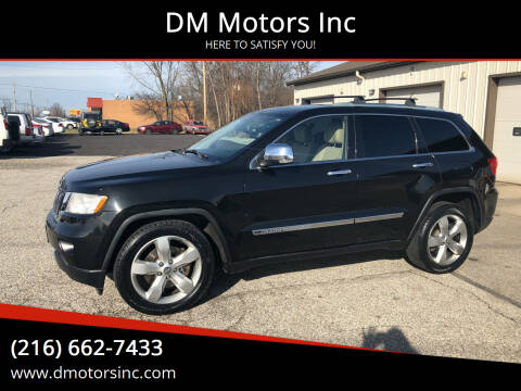 2011 Jeep Grand Cherokee for sale at DM Motors Inc in Maple Heights OH