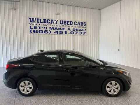 2016 Hyundai Elantra for sale at Wildcat Used Cars in Somerset KY