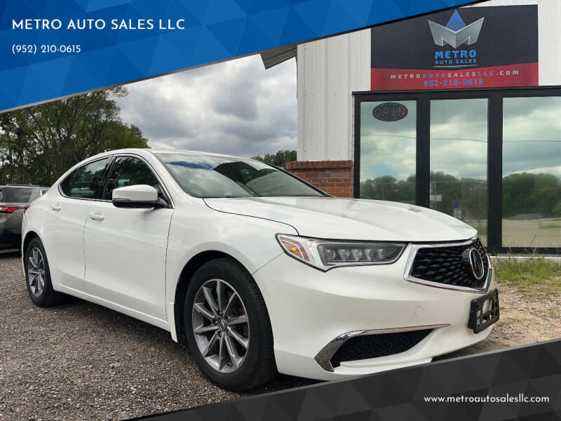 2018 Acura TLX for sale at METRO AUTO SALES LLC in Lino Lakes MN