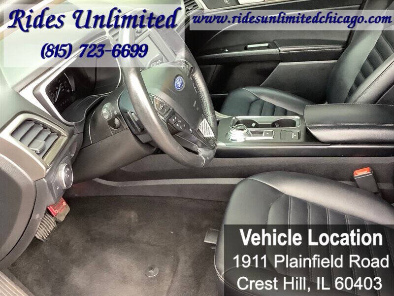 2019 Ford Fusion SEL