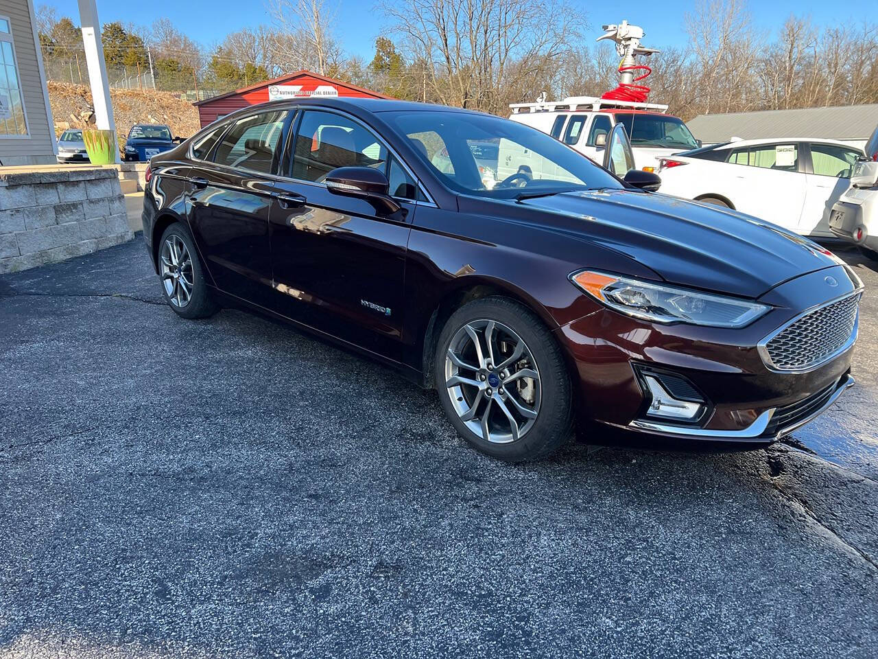 2019 Ford Fusion Hybrid for sale at MO CAR SALES LLC in Villa Ridge, MO