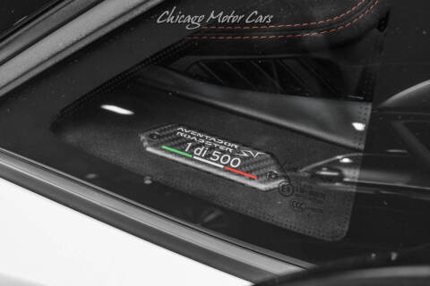 2016 Lamborghini Aventador LP 750-4 SV