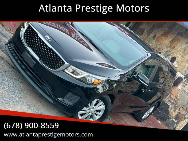2016 Kia Sedona for sale at Atlanta Prestige Motors in Decatur GA