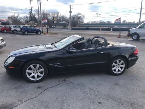 2003 Mercedes-Benz SL-Class for sale at BELL AUTO & TRUCK SALES in Fort Wayne IN
