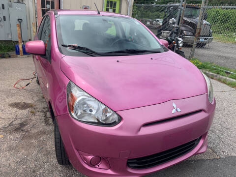 2014 Mitsubishi Mirage for sale at SODA MOTORS AUTO SALES LLC in Newport RI