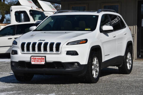 2016 Jeep Cherokee for sale at Will's Fair Haven Motors in Fair Haven VT
