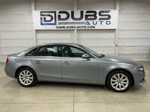 2010 Audi A4 for sale at DUBS AUTO LLC in Clearfield UT