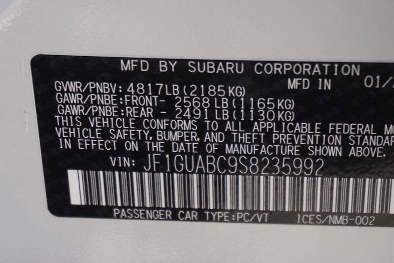 2025 Subaru Impreza