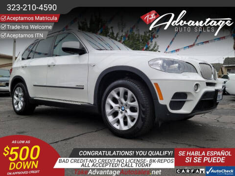 2013 BMW X5 for sale at ADVANTAGE AUTO SALES INC in Bell CA