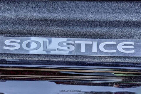 2009 Pontiac Solstice GXP