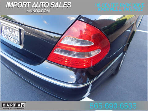2004 Mercedes-Benz E-Class E 500