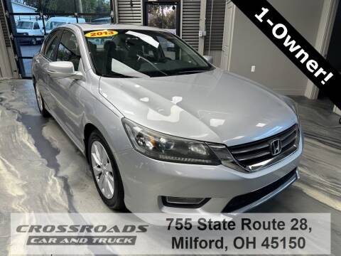 2013 Honda Accord for sale at Crossroads Car & Truck in Milford OH