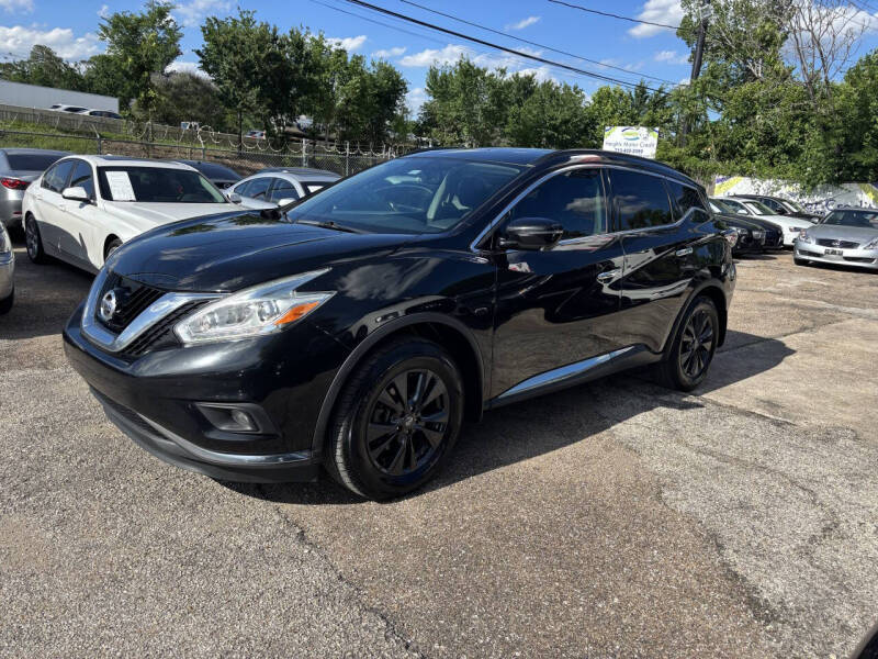 Used 2017 Nissan Murano SV with VIN 5N1AZ2MG9HN189500 for sale in Houston, TX