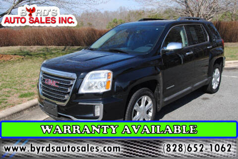 2017 GMC Terrain for sale at Byrds Auto Sales in Marion NC