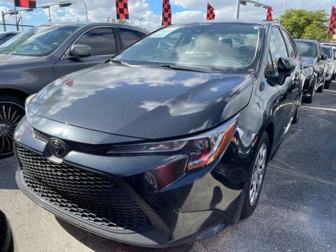 2020 Toyota Corolla for sale at America Auto Wholesale Inc in Miami FL
