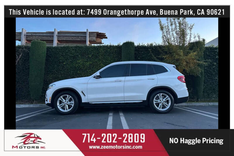 2019 BMW X3 sDrive30i