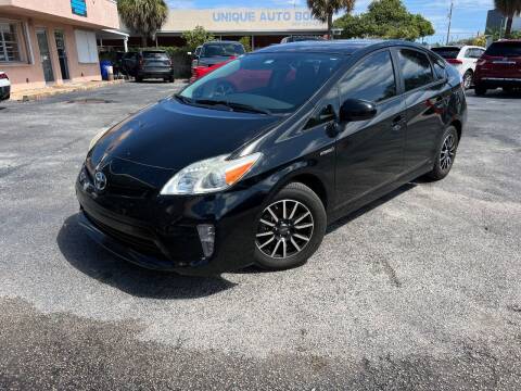 2013 Toyota Prius for sale at MITCHELL MOTOR CARS in Fort Lauderdale FL