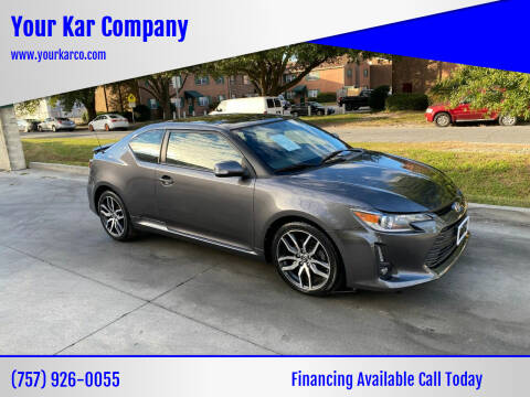 2016 Scion tC for sale at Your Kar Company in Norfolk VA