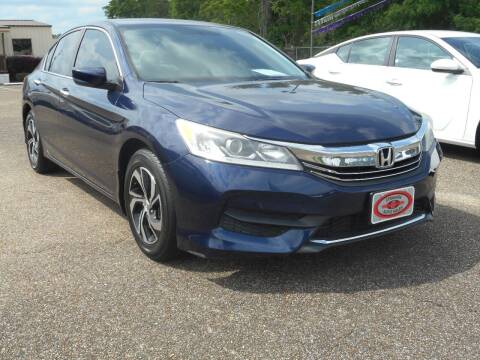 2016 Honda Accord for sale at STRAHAN AUTO SALES INC in Hattiesburg MS