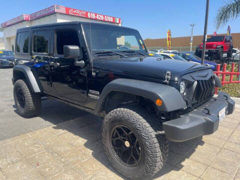 2017 Jeep Wrangler Unlimited for sale at CARCO OF POWAY in Poway CA
