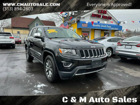 2014 Jeep Grand Cherokee for sale at C & M Auto Sales in Detroit MI