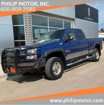 2003 Chevrolet Silverado 2500HD for sale at Philip Motor Inc in Philip SD