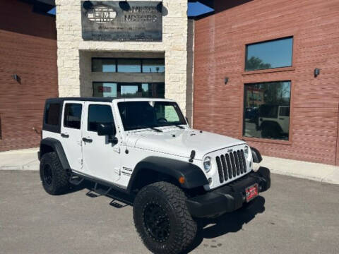 2016 Jeep Wrangler Unlimited for sale at Hamilton Motors in Lehi UT