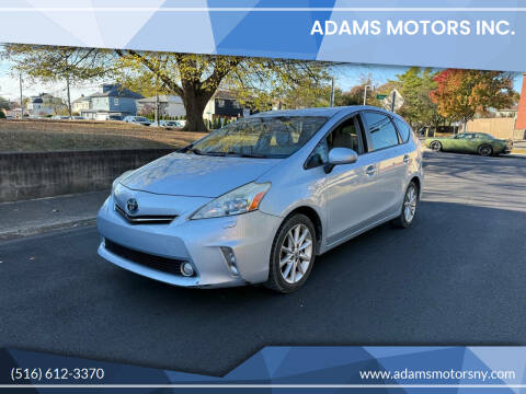 2012 Toyota Prius v for sale at Adams Motors INC. in Inwood NY