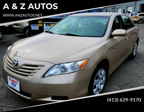 2009 Toyota Camry for sale at A & Z AUTOS in Westfield MA