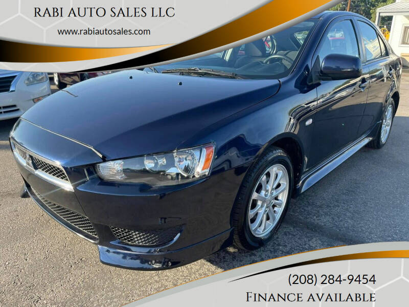 2013 Mitsubishi Lancer Sportback for sale at RABI AUTO SALES LLC in Garden City ID