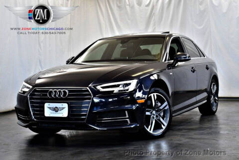 2017 Audi A4 for sale at ZONE MOTORS in Addison IL