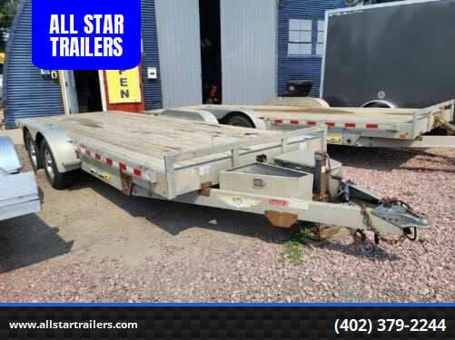 2013 USED 20 FOOT TILTBED for sale at ALL STAR TRAILERS Used in , NE