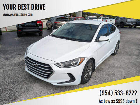 2016 Hyundai Elantra for sale at YOUR BEST DRIVE in Oakland Park FL