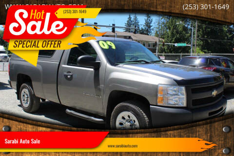 2009 Chevrolet Silverado 1500 for sale at Sarabi Auto Sale in Puyallup WA