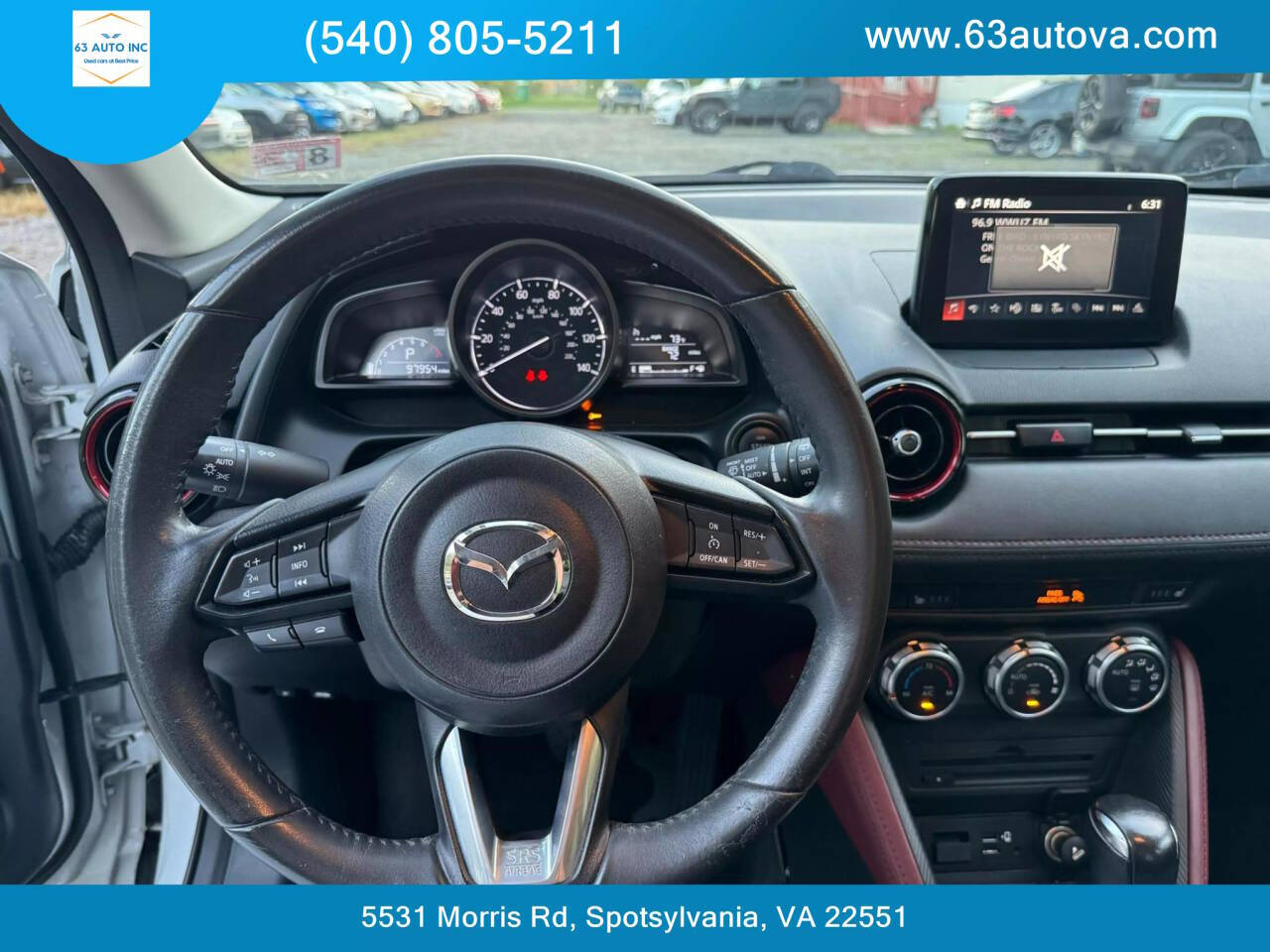 2018 Mazda CX-3 for sale at 63 Auto Inc in Spotsylvania, VA