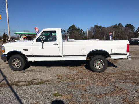 1992 Ford F-150 for sale at Storehouse Group in Wilson NC