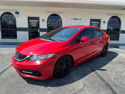 2013 Honda Civic for sale at Supreme Motor Sports in North Fort Myers FL