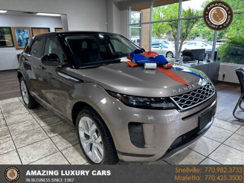 2020 Land Rover Range Rover Evoque for sale at Amazing Luxury Cars in Snellville GA