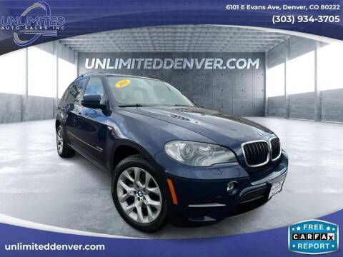 2011 BMW X5 for sale at Unlimited Auto Sales in Denver CO