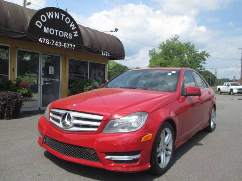 2013 Mercedes-Benz C-Class for sale at DOWNTOWN MOTORS in Macon GA