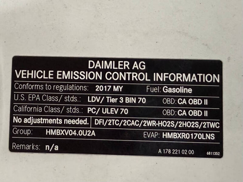 2017 Mercedes-Benz AMG GT