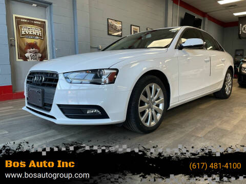 2013 Audi A4 for sale at Bos Auto Inc in Quincy MA